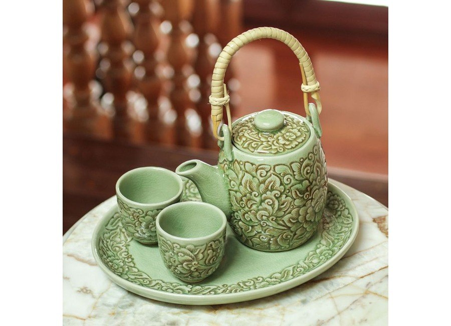 Celadon Tea Set