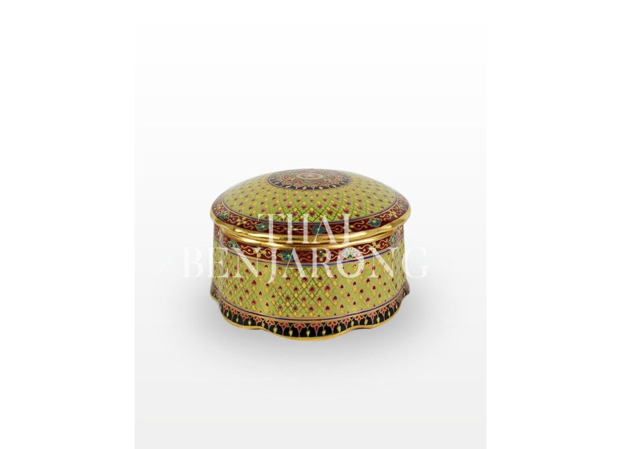 Benjarong Jewelry Box